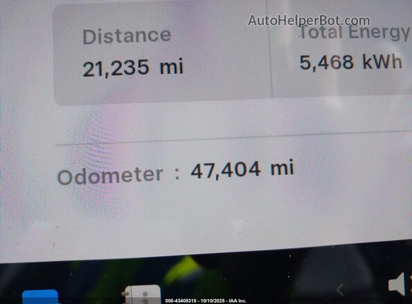 5YJYGDEE8MF199767 2021 TESLA MODEL Y White 