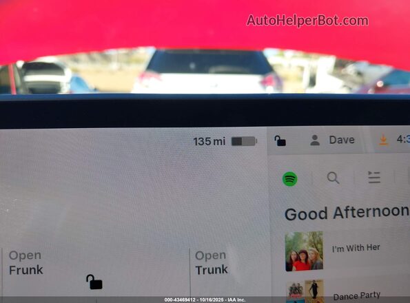 5YJYGDEE8MF203817 2021 TESLA MODEL Y Красный 