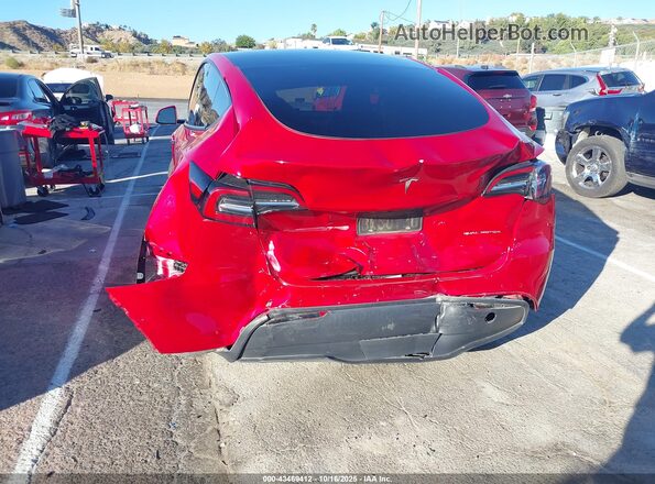 5YJYGDEE8MF203817 2021 TESLA MODEL Y Красный Вид спереди