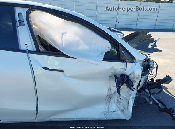 5YJYGDEE9LF039492 2020 TESLA MODEL Y White Widok wnętrza z przodu