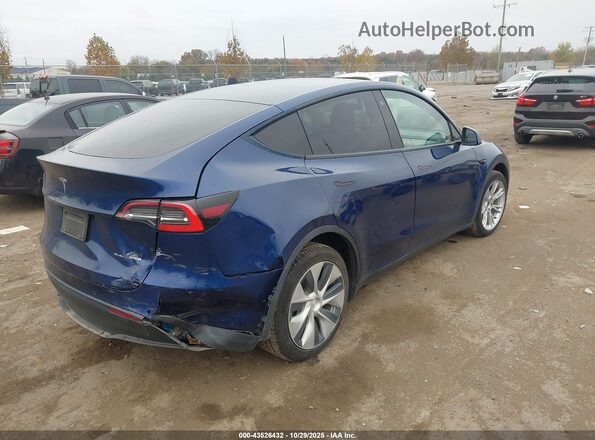 5YJYGDEE9MF060795 2021 TESLA MODEL Y Blue Tył prawy