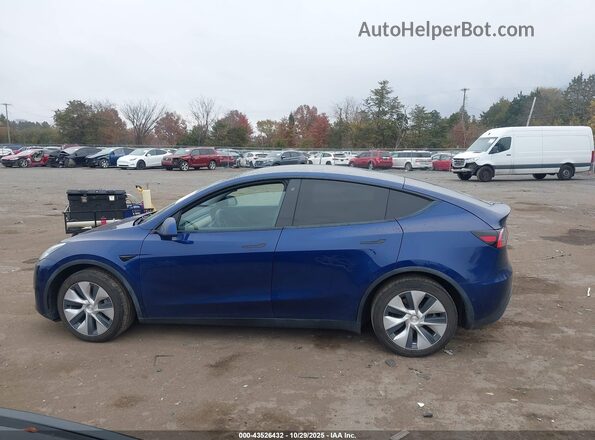 5YJYGDEE9MF060795 2021 TESLA MODEL Y Blue Widok wnętrza 360 stopni