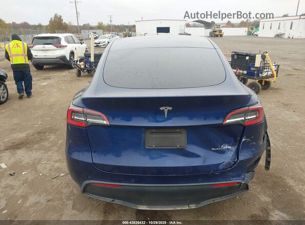 5YJYGDEE9MF060795 2021 TESLA MODEL Y Blue 