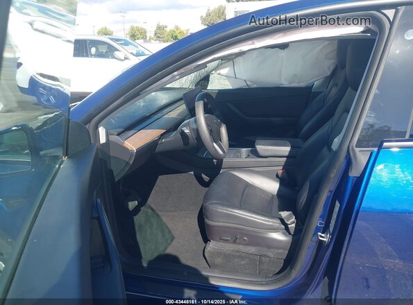 5YJYGDEE9MF263895 2021 TESLA MODEL Y Blue 