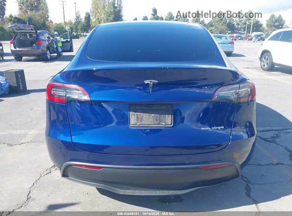 5YJYGDEE9MF263895 2021 TESLA MODEL Y Blue 