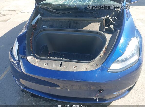 5YJYGDEE9MF263895 2021 TESLA MODEL Y Blue 
