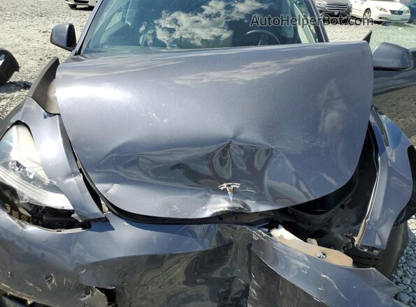 5YJYGDEF5LF001489 2020 TESLA MODEL Угольный Вид задней части салона