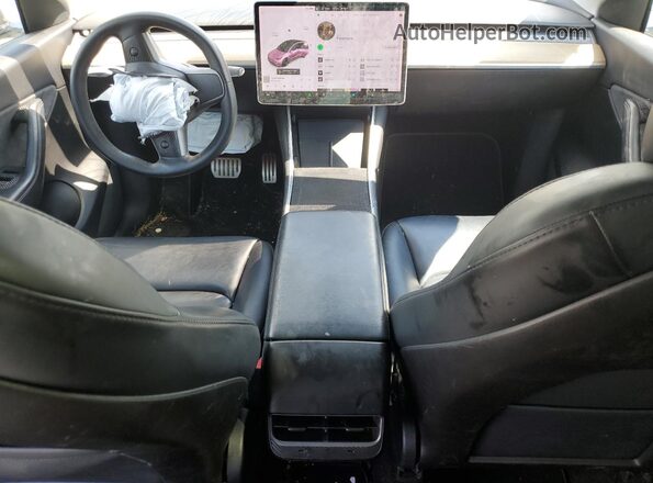 5YJYGDEF5LF001489 2020 TESLA MODEL Угольный Вид панели приборов
