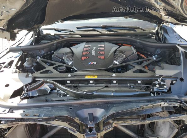 5YM23CS00R9V00982 2024 BMW XM Black Vista del compartimento del motor