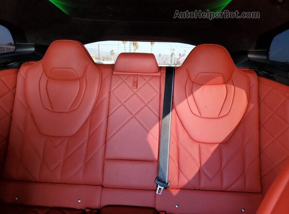 5YM23CS08P9S50050 2023 BMW XM Black Հետևի նստատեղերի տեսք