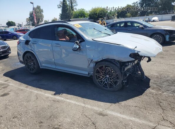 5YM23EC05P9P13241 2023 BMW X4 Серый Передняя правая четверть