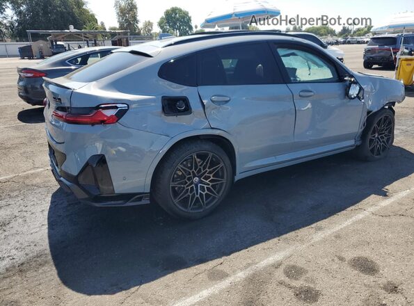 5YM23EC05P9P13241 2023 BMW X4 Серый Задняя правая четверть