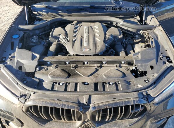 5YMCY0C02L9C65644 2020 BMW X6 Black Widok komory silnika