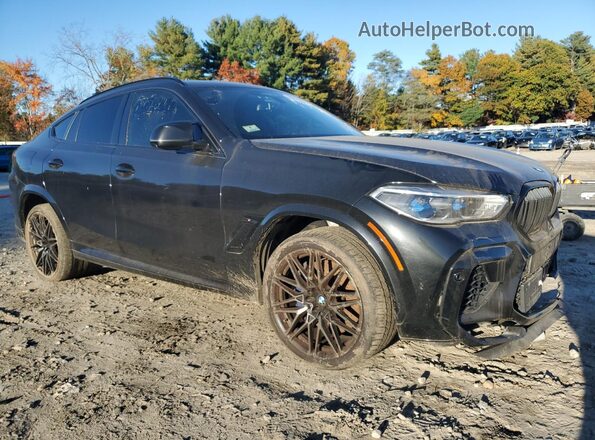 5YMCY0C02L9C65644 2020 BMW X6 Black Przód prawy