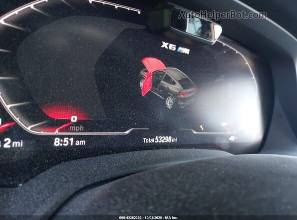 5YMCY0C0XM9G56512 2021 BMW X6 M Black Հետևի նստատեղերի տեսք