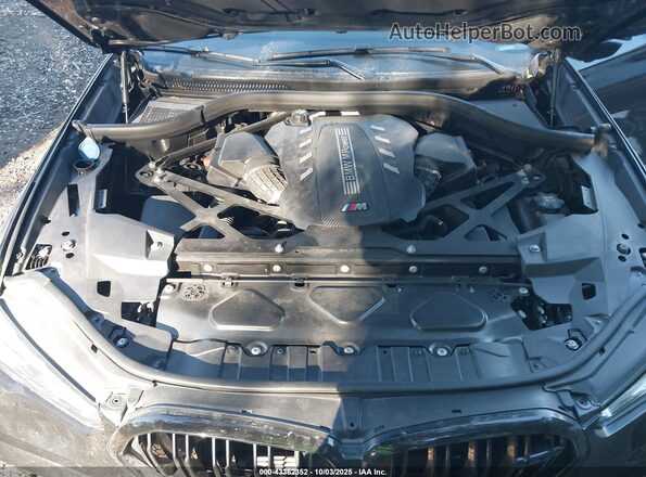 5YMCY0C0XM9G56512 2021 BMW X6 M Black Հետևի տեսք