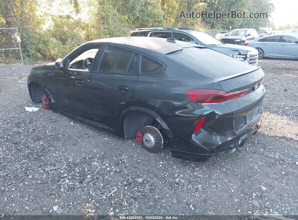 5YMCY0C0XM9G56512 2021 BMW X6 M Black Հետևի ձախ