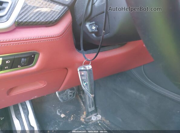 5YMCY0C0XM9G56512 2021 BMW X6 M Black Առջևի վահանակի տեսք