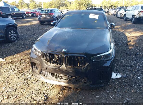 5YMCY0C0XM9G56512 2021 BMW X6 M Black Դիմացի տեսք