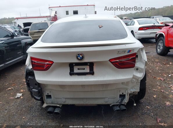 5YMKW8C50J0U72589 2018 BMW X6 M White 