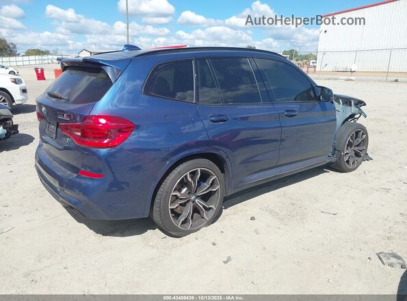 5YMTS0C00LLT10243 2020 BMW X3 Blue Հետևի աջ