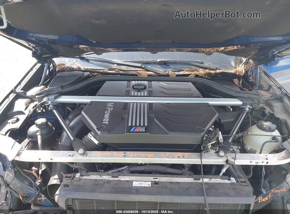5YMTS0C00LLT10243 2020 BMW X3 Blue Հետևի տեսք