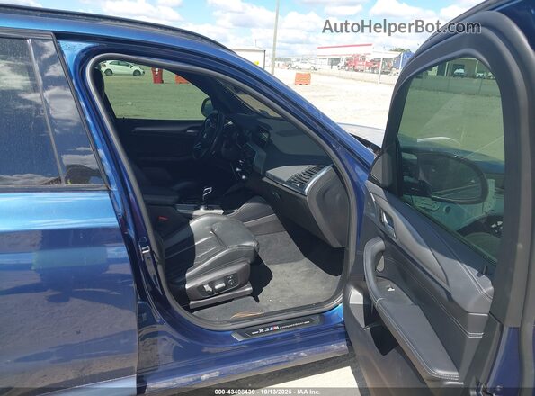5YMTS0C00LLT10243 2020 BMW X3 Blue Սալոնի դիմացի տեսք