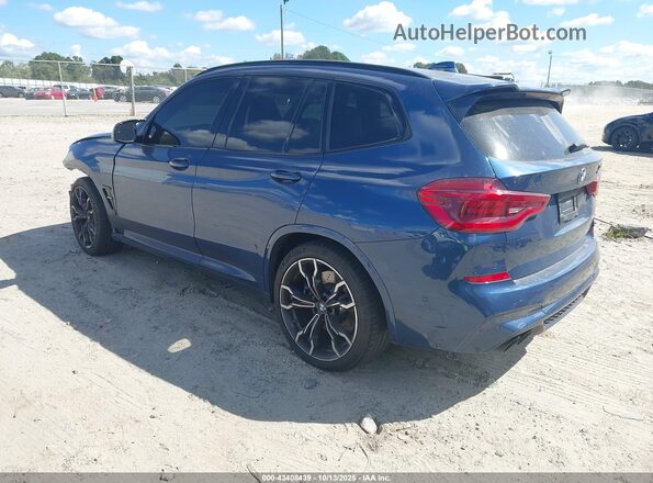 5YMTS0C00LLT10243 2020 BMW X3 Blue Հետևի ձախ