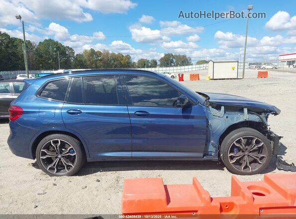 5YMTS0C00LLT10243 2020 BMW X3 Blue Սալոնի 360 աստիճան տեսք