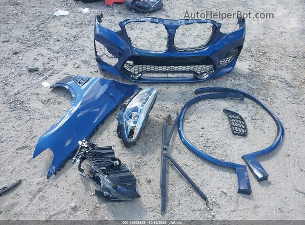 5YMTS0C00LLT10243 2020 BMW X3 Blue Սարքավորումների վահանակի տեսք