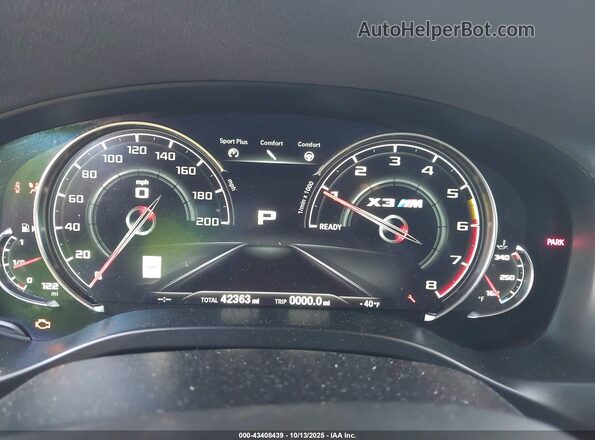 5YMTS0C00LLT10243 2020 BMW X3 Blue Հետևի նստատեղերի տեսք