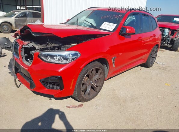 5YMTS0C01LLT10705 2020 BMW X3 Красный Передняя левая четверть