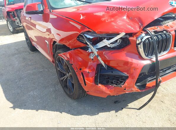 5YMTS0C01LLT10705 2020 BMW X3 Красный Вид спереди