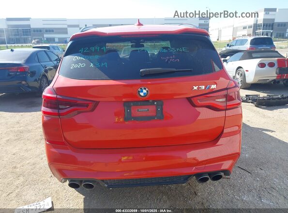 5YMTS0C01LLT10705 2020 BMW X3 Красный 