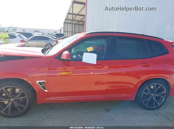5YMTS0C01LLT10705 2020 BMW X3 Красный Вид задней части салона