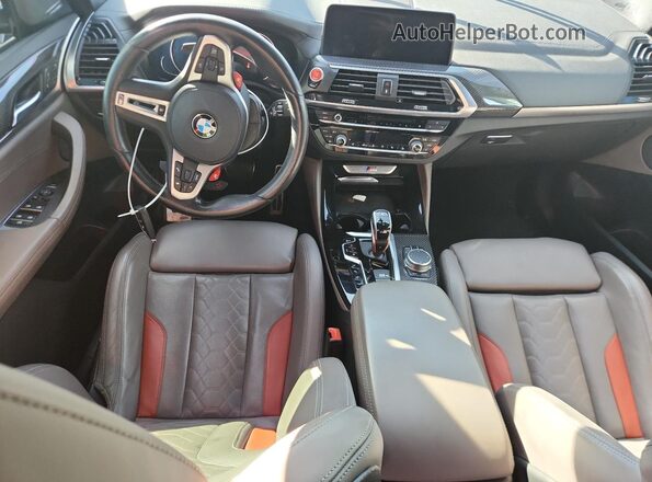 5YMTS0C02L9B52777 2020 BMW X3 Серый Вид панели приборов