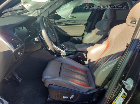 5YMTS0C02L9B52777 2020 BMW X3 Серый Вид салона спереди