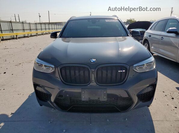 5YMTS0C03L9B50505 2020 BMW X3 Black Front view