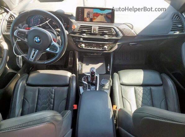 5YMTS0C03L9B50505 2020 BMW X3 Black Dashboard view