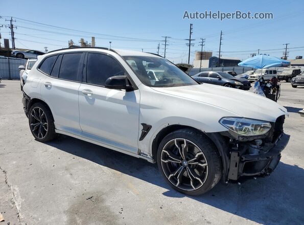 5YMTS0C03LLT10107 2020 BMW X3 Белый Передняя правая четверть