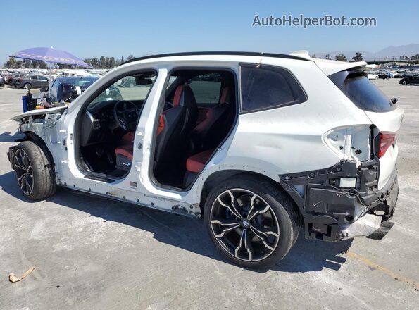 5YMTS0C03LLT10107 2020 BMW X3 Белый Задняя левая четверть