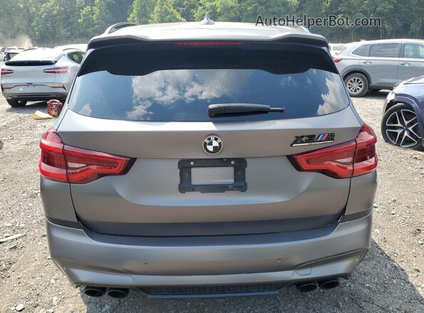 5YMTS0C06L9B76211 2020 BMW X3 Charcoal Вид ззаду