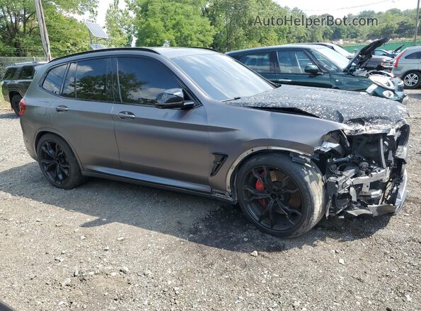 5YMTS0C06L9B76211 2020 BMW X3 Charcoal Передня права чверть