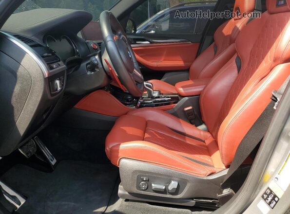 5YMTS0C06L9B76211 2020 BMW X3 Charcoal Вид салону спереду