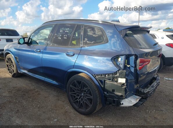 5YMTS0C06M9F33436 2021 BMW X3 Синий Задняя левая четверть