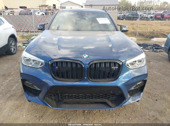5YMTS0C06M9F33436 2021 BMW X3 Синий Вид задней части салона