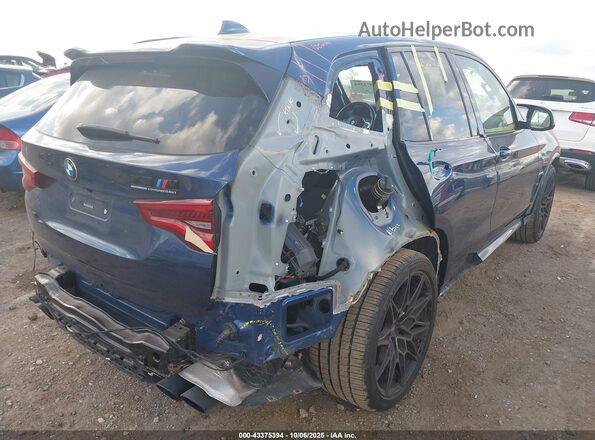 5YMTS0C06M9F33436 2021 BMW X3 Синий Вид спереди