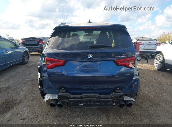 5YMTS0C06M9F33436 2021 BMW X3 Синий 