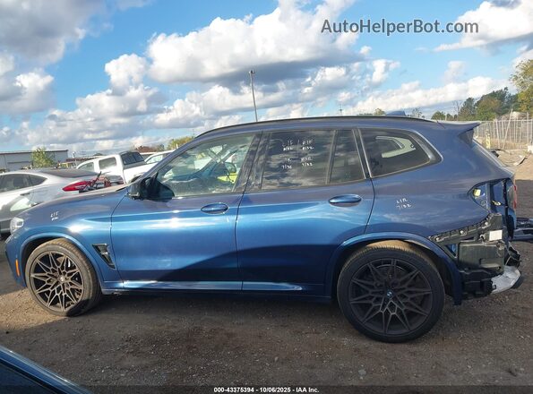 5YMTS0C06M9F33436 2021 BMW X3 Синий 