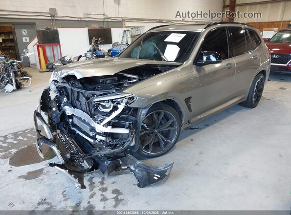 5YMTS0C07L9B88528 2020 BMW X3 Gray Передня ліва чверть